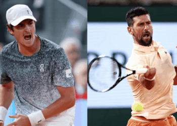 Fonseca x Djokovic: brasileiro faz maior jogo da carreira contra ídolo e admirador