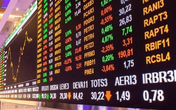 Índice de ADRs brasileiros vira para leve queda; nos EUA, Dow Jones avança 1,6%